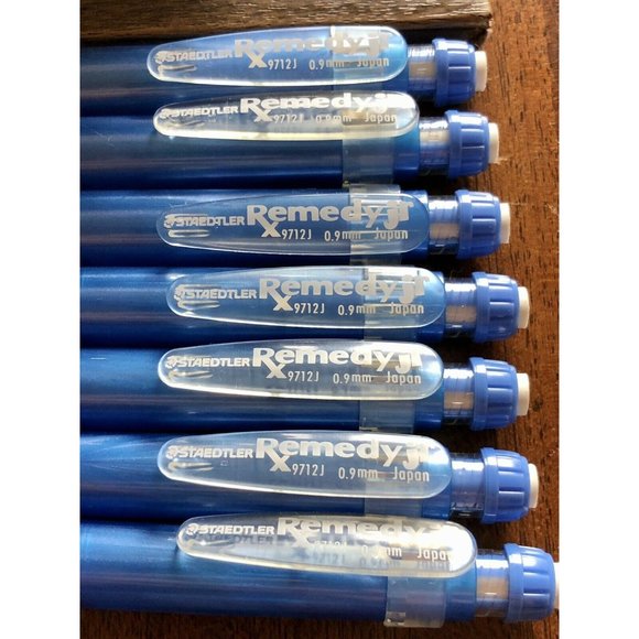 Remedy jr. Japan/ staedler Office Seven Blue Japan 9mm Staedtler